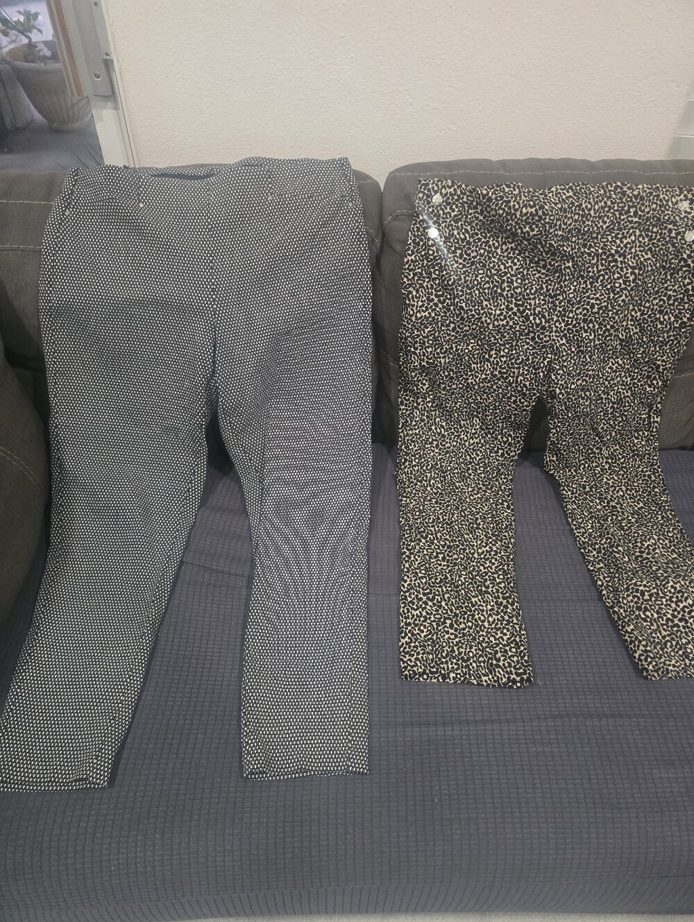 Rafaella Black & White Patterned Leggings Duo